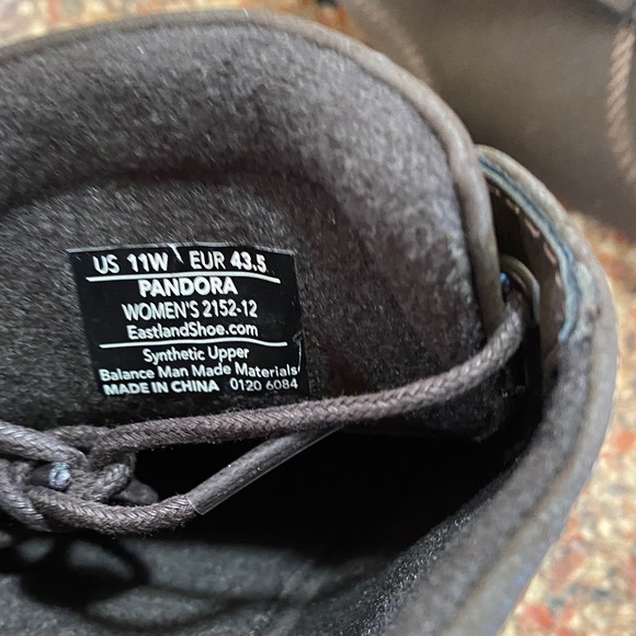 Eastland Dark Brown Oxford Shoes - Picture 4 of 4